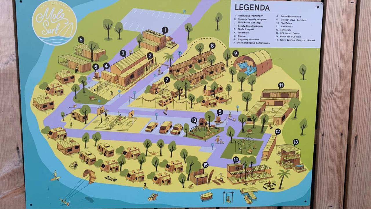 Przyczepa Foremki W Molo Surf Jastarnia Exteriör bild